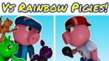 FNF Vs Rainbow Pigies Mod Showcase! / Roblox Piggy Animation Mod