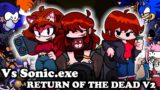 FNF | Vs Sonic.exe RETURN OF THE DEAD V2 | Vs Sonic.exe 2.5/3.0 | Mods/Hard |