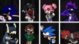 FNF You Can't Run – but every turn a different character sing it