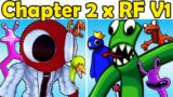 FNF x Rainbow Friends Red & Yellow & Pink VS. Blue V1(Roblox Rainbow Friends Chapter 1/FNF Mod/Hard)