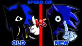 FNF': Vs Speed.GIF V2 – Control (Old Vs New) (cyclops sonic old and new comparison)