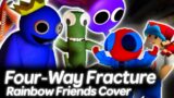 Four-Way Fracture but Rainbow Friends sings it | Friday Night Funkin'