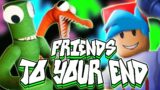 Friday Night Funkin 'VS Rainbow Friends – Green & Orange (SONG) Friends To Your End // FNF MODS