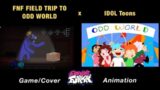 Friday Night Funkin’ Goes To ODD World VS BLUE V1 | Rainbow Friends x FNF Animation x GAME