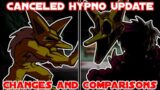 Friday Night Funkin Hypno's Lullaby Canceled Update | Changes and Comparisons