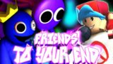 Friday Night Funkin VS Rainbow Friends – Purple & Blue Finale (SONG) Friends To Your End // FNF MODS