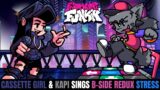 Friday Night Funkin' Cassette Girl & Kapi Sings B-Side Redux Stress!