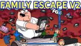 Friday Night Funkin': Family Escape V2 Updated [Final Escape but Peter & Lois Sing It] FNF Animation