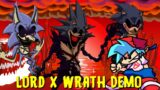 Friday Night Funkin': Lord X Wrath Demo Full Week [FNF Mod/HARD]