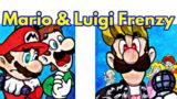 Friday Night Funkin' Mario & Luigi Funkin' Frenzy / Super Mario Bros (FNF Mod/Hard/Demo)