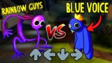 Friday Night Funkin' Rainbow Friends PURPLE VS BLUE Animation (Roblox FNF Mod)