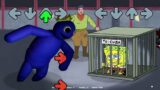 Friday Night Funkin' – Rainbow friends VS SpongeBob To CUBA – Animation Mods