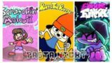 Friday Night Funkin' – Rhytmic Groove (Pasta Night But It's Melodi, Parappa And BF) FNF MODS