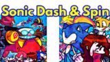 Friday Night Funkin' Sonic Dash & Spin / Sonic (FNF Mod/Hard)