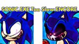 Friday Night Funkin' Too Slow SONIC.EXE  / Sonic (FNF Mod/Hard/Tails/Encore)