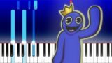 Friday Night Funkin' VS Blue – Menu OST – Blue (Piano Tutorial)