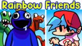 Friday Night Funkin' VS Blue V1 | Roblox Rainbow Friends (FNF Mod)
