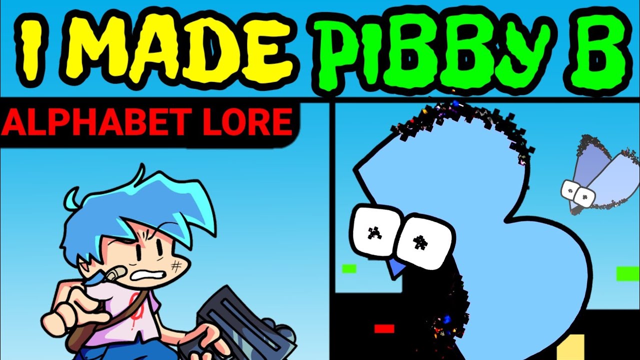 Friday Night Funkin' VS Pibby Alphabet Lore - Corrupted B | Pibby X FNF ...