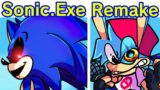 Friday Night Funkin' VS SONIC.EXE ZERO VERSION – Remake Vs Sonic.EXE + Red Rings (FNF Mod/Sonic)