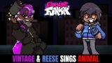 Friday Night Funkin' Vintage & Reese Sings Animal!