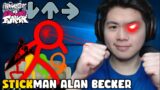 MELAWAN SEMUA KARAKTER STICKMAN ALAN BECKER!! | VS Animation V1 – Friday Night Funkin
