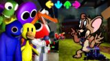 New FNF Mod Rainbow Friends 3D vs Jerry Friday Night Funkin' Mod Mod Rainbow Friends Roblox