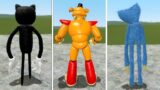 PLAYING AS CARTOON CAT vs PLAYING AS FREDDY FNF vs PLAYING AS HUGGY WUGGY In Garry's Mod!!