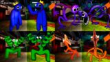 Rainbow Friends ALL 2D VS ALL 3D but | Friday Night Funkin Mod Roblox
