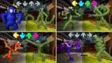 Rainbow Friends FNF Mod Green Minecraft 3D vs Roblox | Friday Night Funkin Mod New Update