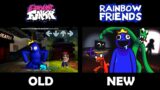 Rainbow Friends OLD vs NEW Mod | Roblox FNF – Friday Night Funkin'