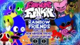 Rainbow Friends & Fnf Reacts to New Rainbow Friends vs. Poppy Playtime / Roblox  Gacha club Reacts