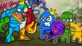 Rainbow Friends combine Monster | FNF Speedpaint.