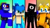 Roblox Doors | Alphabet Lore FNF Rainbow Friends Origin Story and Dr Livesey Walk | Sonic Animation