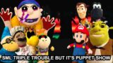 SML Triple Trouble but it's PUPPET SHOW | SML Friday Night Funkin' Cover