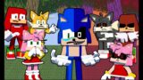 Sonic Losing Mind – (Sad Ending) – FNF Minecraft Animation – Animated