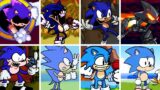 Sonic Showcase But Everyone Sings it | Friday Night Funkin' (Different Sings It)