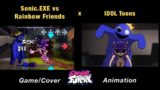 Sonic.EXE vs Rainbow Friends “Triple Trouble Friends to your End” | FNF Animation