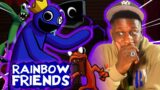 THE ROBLOX COOKIE MONSTER | Friday Night Funkin' VS Blue V1 | Rainbow Friends Chapter 1 Roblox