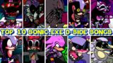 Top 10 Sonic.EXE D-Side Songs in Friday Night Funkin’