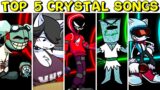 Top 5 Crystal Songs – Friday Night Funkin’ VS Crystal 2.1 (FNF Mod/HD/Remix)