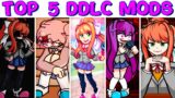 Top 5 DDLC Mods #2 – FNF VS Doki Doki Takeover (FNF Mod/Doki Doki Literature Club!)