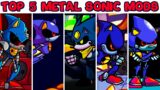 Top 5 Metal Sonic Mods in Friday Night Funkin' (FNF Mod/Hard/Sonic)