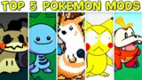 Top 5 Pokemon Mods #2 – Friday Night Funkin’