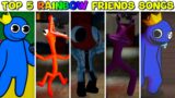 Top 5 Rainbow Friends Songs in Friday Night Funkin' VS Blue, Red, Pink, Yellow, Orange and Purple
