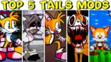 Top 5 Tails Mods #3 – Friday Night Funkin’ VS Tails Caught Sonic, Tails’ Insanity and others