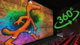 VR 360 FNF Rainbow Friends and poppy playtime  Vs Door orange : RAINBOW FRIENDS | 360 cinema