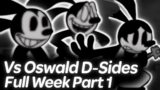 Wednesday's Infidelity D-Side Vs Oswald Part 1 | Friday Night Funkin'