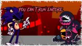 You can't run encore Friday Night Funkin' Sonic.exe vs spooky kids day 2