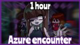 fnf azure encounter 1 hour perfect loop | Friday night funkin | Late Night City Tales Chapter 1
