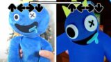FNF Rainbow Friends But Blue Return The Plush – Dance in Real Life – Rainbow Friends New Character